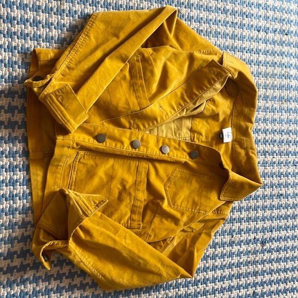 Cabi golden corduroy jacket. Size XS. Super trendy and chic like new - Picture 4 of 8